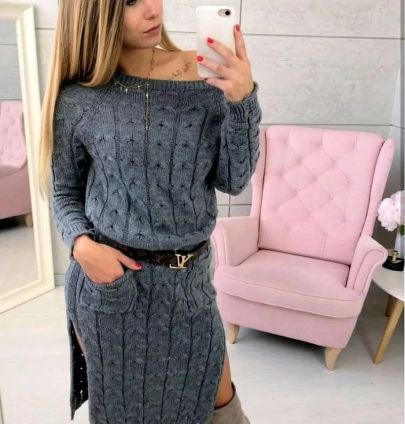 Платья спицами - схемы для начинающих с описанием вязания платья для девочек и женщин