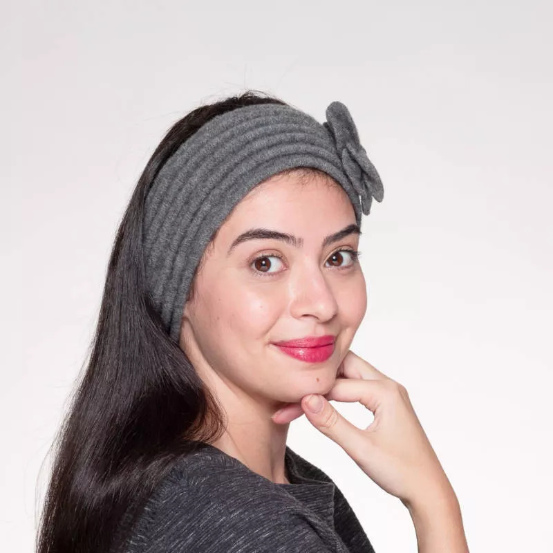 Повязка на голову спицами - схемы для начинающих с описанием вязания красивой повязки на голову для женщин и девочек