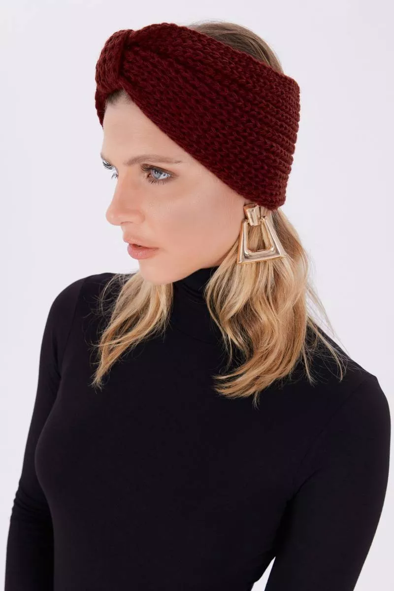 Повязка на голову спицами - схемы для начинающих с описанием вязания красивой повязки на голову для женщин и девочек