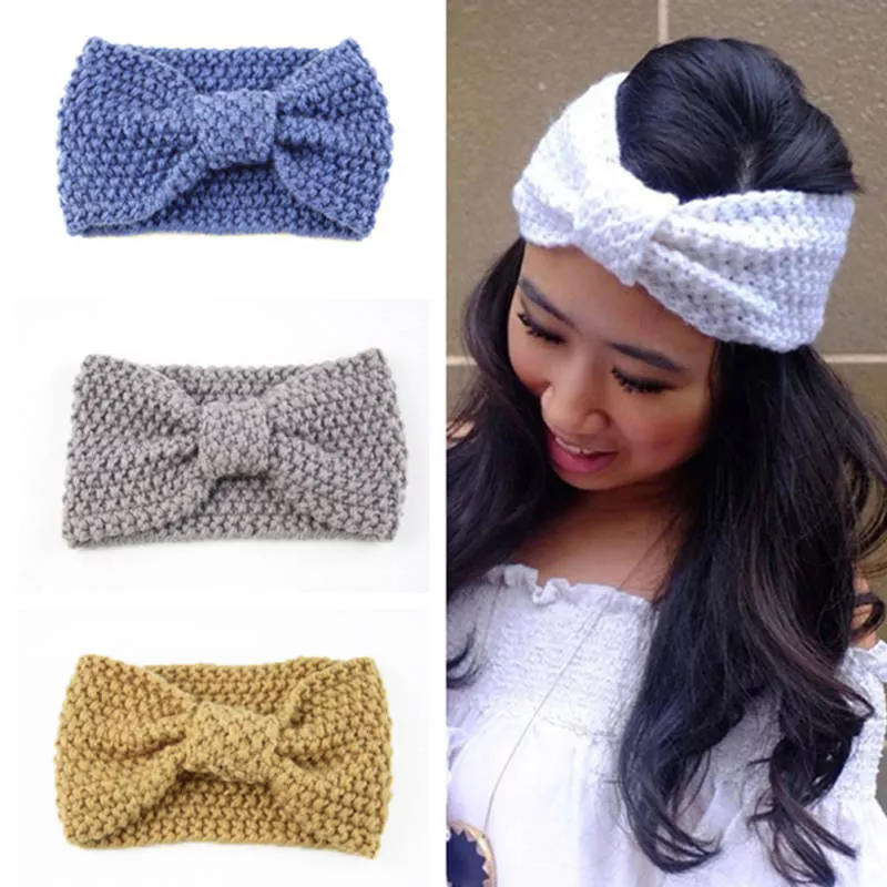 Повязка на голову спицами - схемы для начинающих с описанием вязания красивой повязки на голову для женщин и девочек