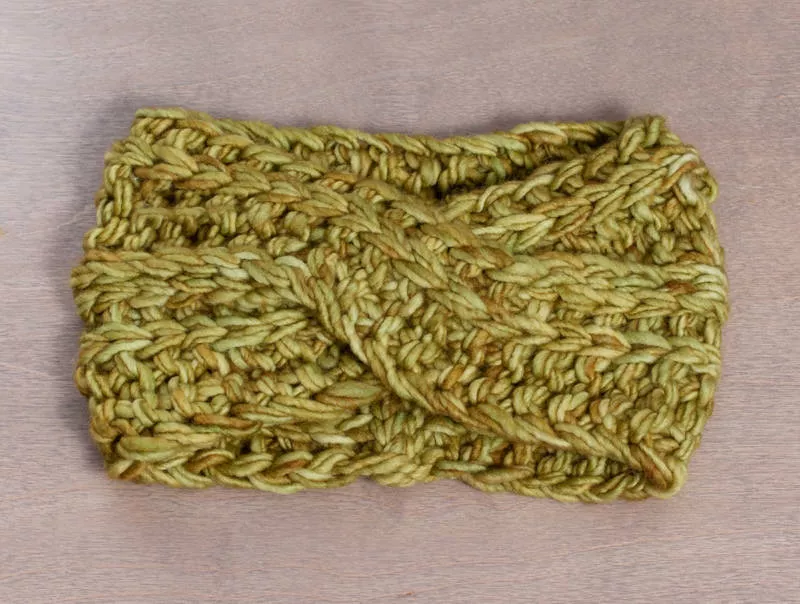 Повязка на голову спицами - схемы для начинающих с описанием вязания красивой повязки на голову для женщин и девочек