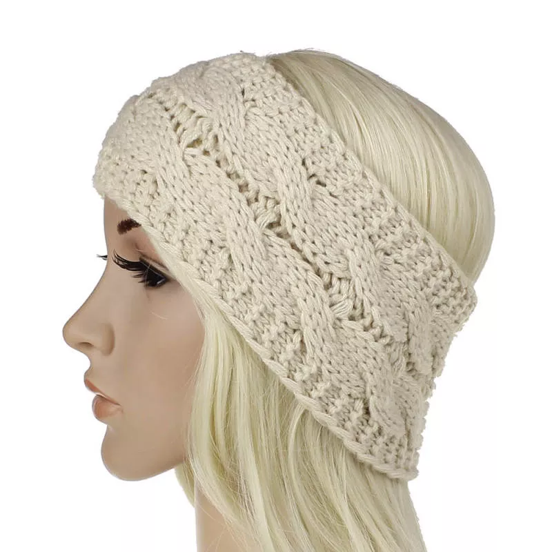 Повязка на голову спицами - схемы для начинающих с описанием вязания красивой повязки на голову для женщин и девочек