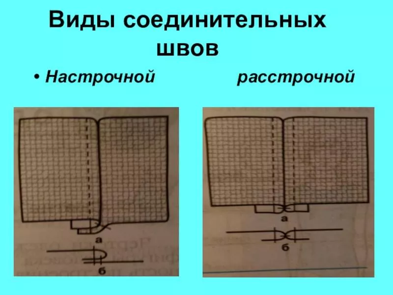 Виды швов для шитья - описание ручных и машинных швов для начинающих и детей