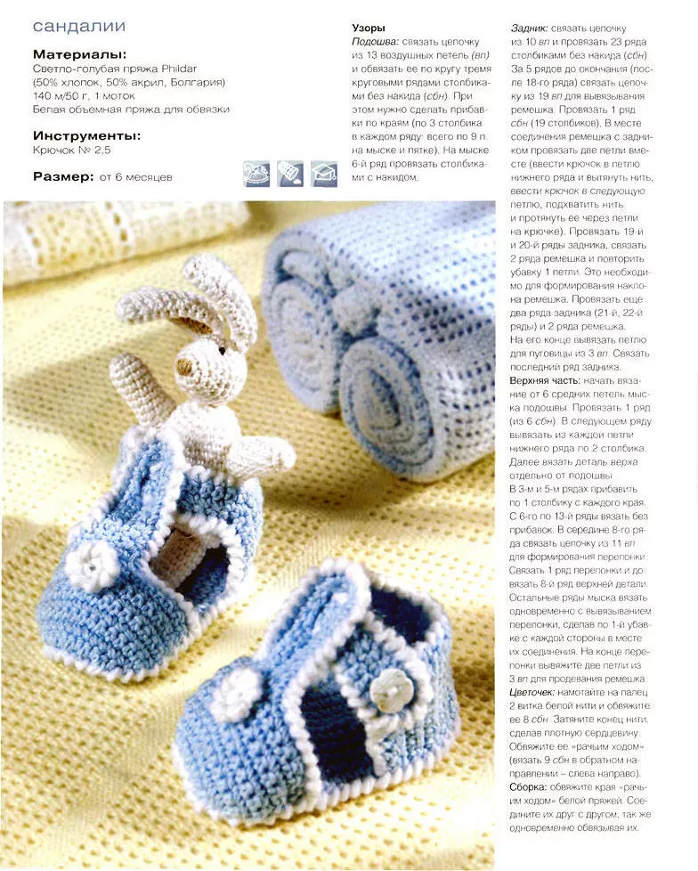 Пинетки крючком - пошаговые мастер-классы для начинающих и схемы с описанием вязания простых пинеток для новорожденных