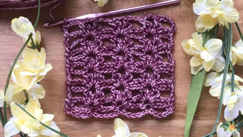 Сетка крючком - узоры и мастер-классы для начинающих и схемы с описанием вязания сетки крючком