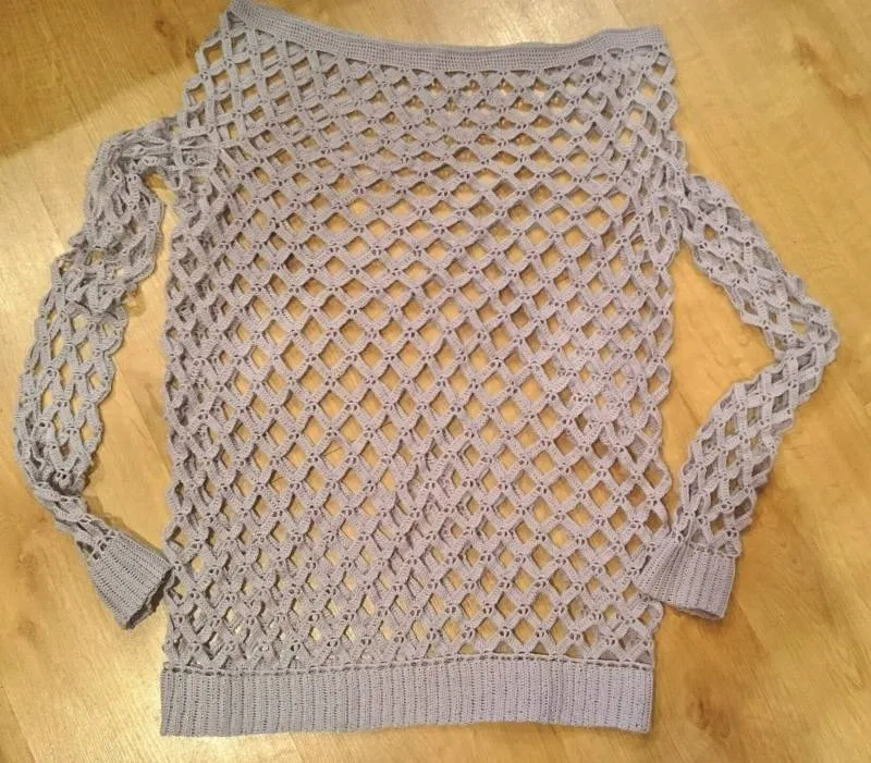 Сетка крючком - узоры и мастер-классы для начинающих и схемы с описанием вязания сетки крючком