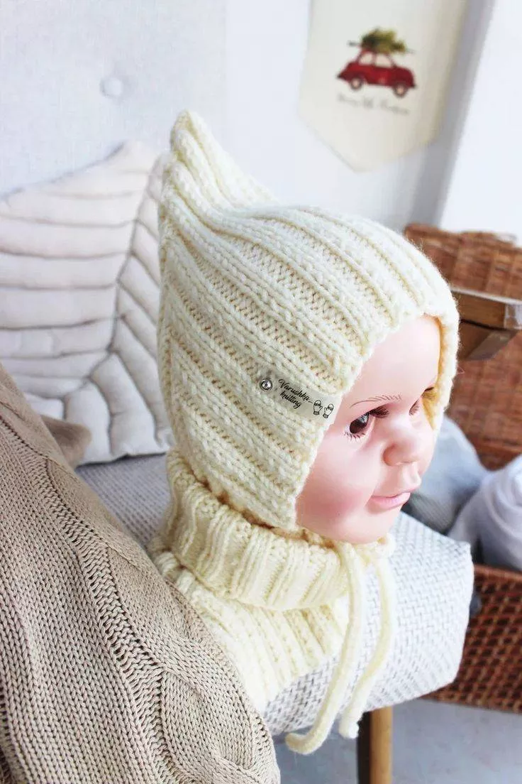 Шапочка эльф спицами - пошаговые мастер-классы для начинающих и схемы с описанием вязания детской шапочки эльф для новорожденных