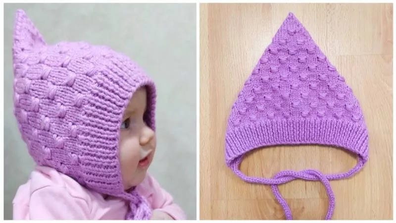 Шапочка эльф спицами - пошаговые мастер-классы для начинающих и схемы с описанием вязания детской шапочки эльф для новорожденных