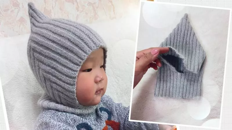 Шапочка эльф спицами - пошаговые мастер-классы для начинающих и схемы с описанием вязания детской шапочки эльф для новорожденных