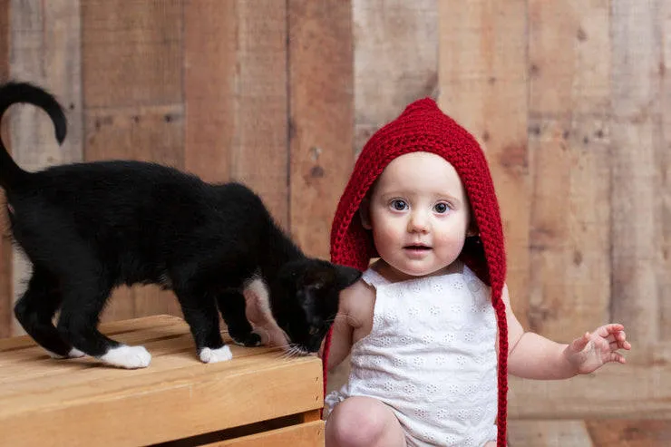 Шапочка эльф спицами - пошаговые мастер-классы для начинающих и схемы с описанием вязания детской шапочки эльф для новорожденных