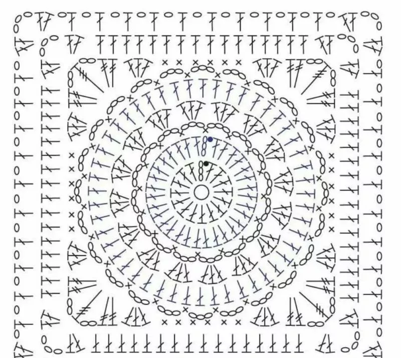 Коврик из трикотажной пряжи крючком - схемы для начинающих для вязания красивого прямоугольного, круглого, овального и квадратного коврика (133 фото)