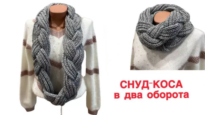Снуд крючком - пошаговые схемы, узоры для начинающих и описание вязания простого снуда крючком