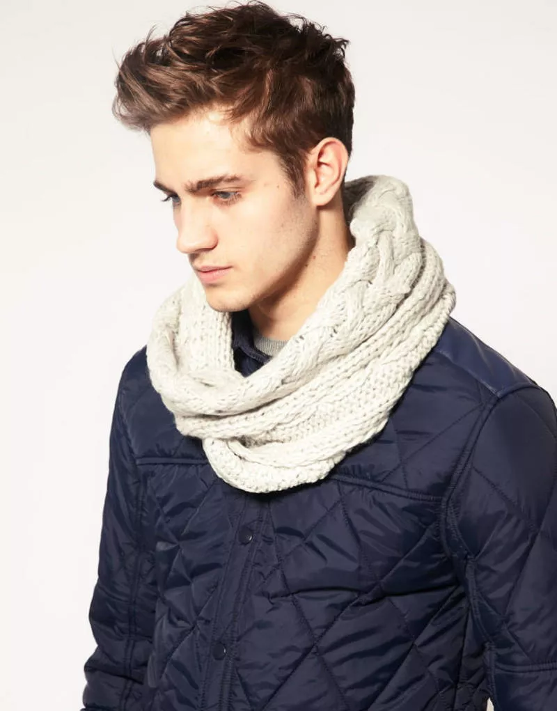 Снуд спицами - простые узоры и пошаговые схемы для начинающих с описанием вязания красивого снуда спицами