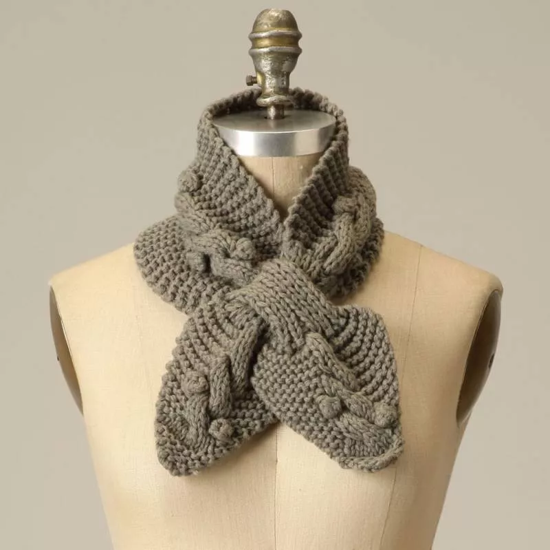 Снуд спицами - простые узоры и пошаговые схемы для начинающих с описанием вязания красивого снуда спицами