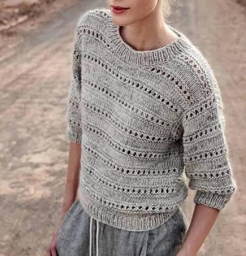 Свитер крючком - пошаговые мастер-классы для начинающих и схемы с описанием вязания простого свитера крючком