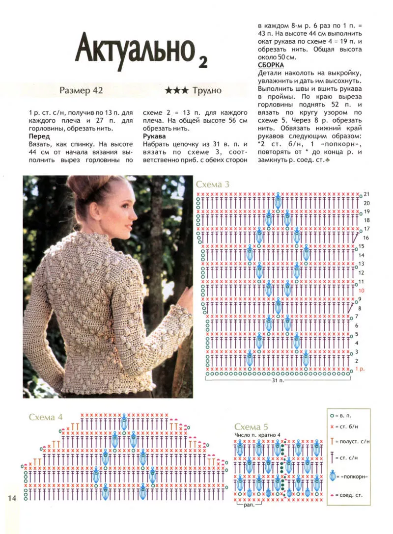 Свитер крючком - пошаговые мастер-классы для начинающих и схемы с описанием вязания простого свитера крючком