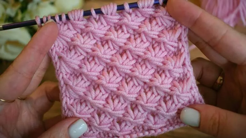 Узоры спицами для детских вещей - простые схемы с описанием вязания красивых ажурных, мелких узоров для детских вещей