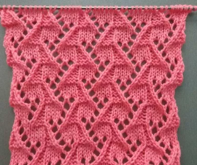 Вязание простых узоров спицами и крючком - схемы для начинающих с описанием вязания простых красивых, ажурных узоров