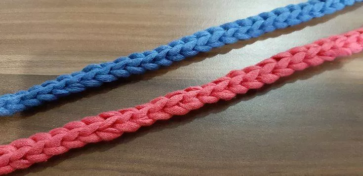 Вязание шнуров крючком - мастер-классы для начинающих и схемы вязания мастер-классы для начинающих и схемы вязания полиэфирного и хлопкового шнура крючком