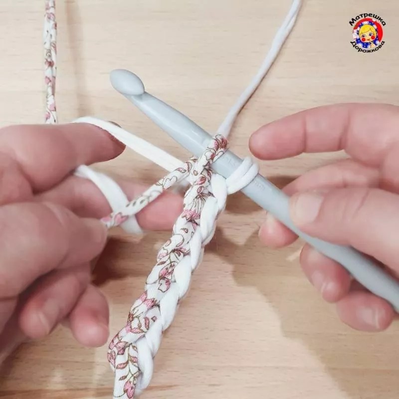 Вязание шнуров крючком - мастер-классы для начинающих и схемы вязания мастер-классы для начинающих и схемы вязания полиэфирного и хлопкового шнура крючком