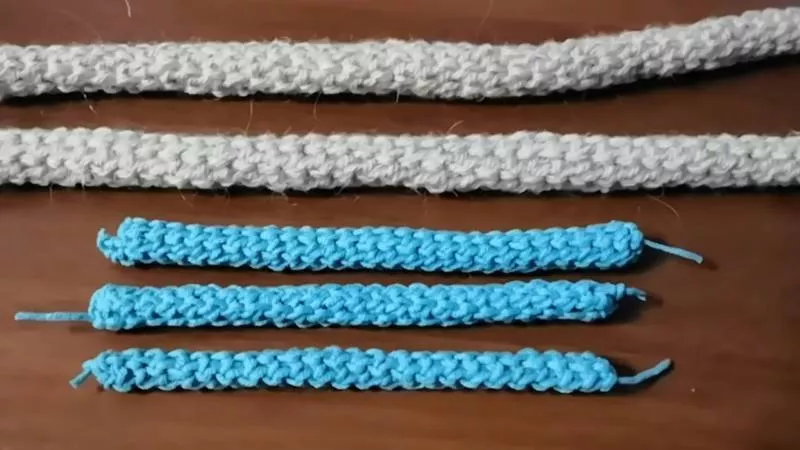 Вязание шнуров крючком - мастер-классы для начинающих и схемы вязания мастер-классы для начинающих и схемы вязания полиэфирного и хлопкового шнура крючком