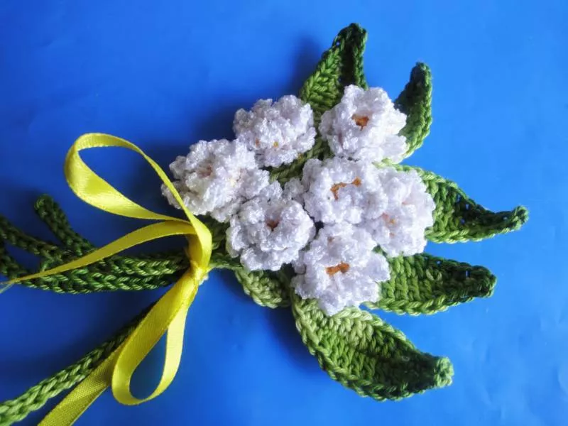 Вязание цветов крючком - пошаговые мастер-классы для начинающих и схемы с описанием вязания цветов крючком