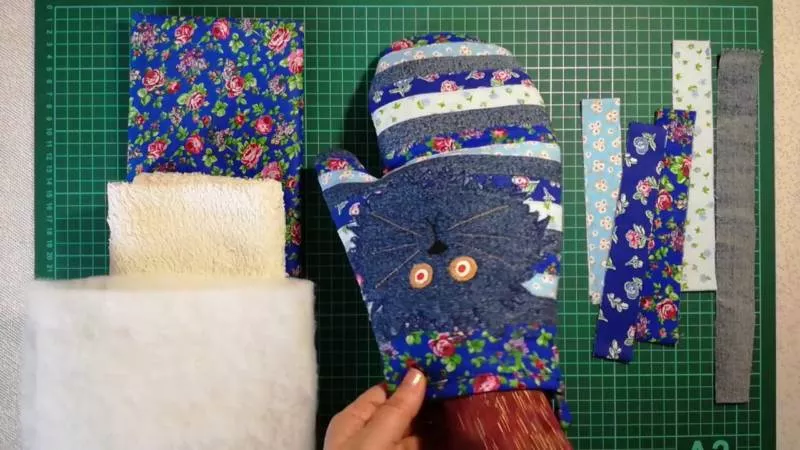 Выкройка прихватки своими руками (113 фото): шьем кухонные прихватки в натуральную величину из джинсов и лоскутов ткани