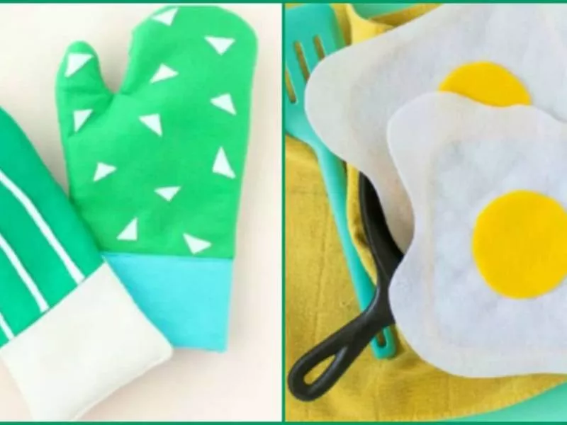 Выкройка прихватки своими руками (113 фото): шьем кухонные прихватки в натуральную величину из джинсов и лоскутов ткани