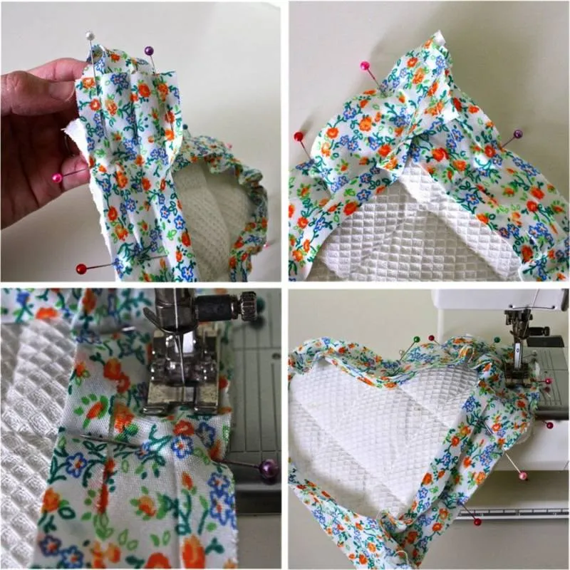 Выкройка прихватки своими руками (113 фото): шьем кухонные прихватки в натуральную величину из джинсов и лоскутов ткани