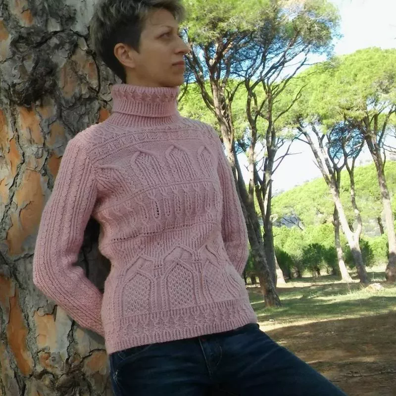 Японские узоры спицами - схемы с описанием вязания на русском красивого, ажурного японского узора спицами