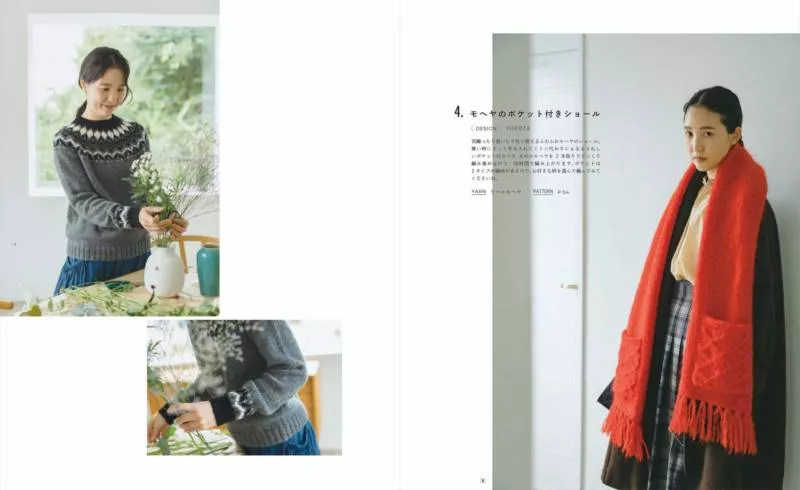 Японские узоры спицами - схемы с описанием вязания на русском красивого, ажурного японского узора спицами