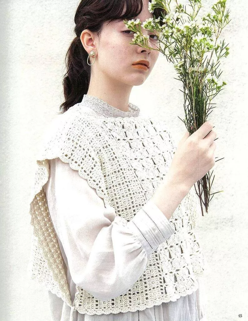 Японские узоры спицами - схемы с описанием вязания на русском красивого, ажурного японского узора спицами