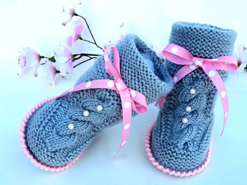 Пинетки крючком - пошаговые мастер-классы для начинающих и схемы с описанием вязания простых пинеток для новорожденных